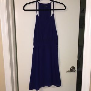 Lulus dark blue skater dress